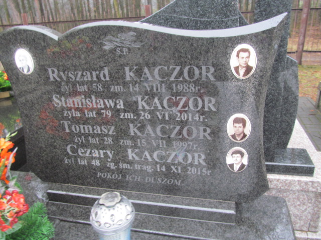 Cezary Benedykt Kaczor 1967 Pilawa - Grobonet - Wyszukiwarka osób pochowanych