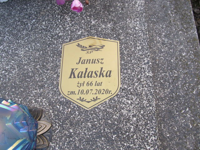 Grażyna Kałaska  1953 Pilawa - Grobonet - Wyszukiwarka osób pochowanych