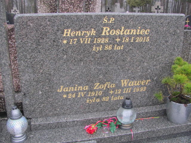 Henryk Rosłaniec 1928 Pilawa - Grobonet - Wyszukiwarka osób pochowanych