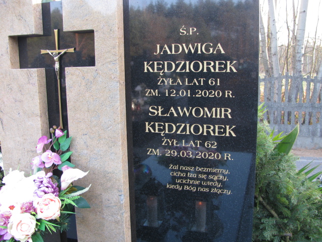 Jadwiga Kędziorek 1958 Pilawa - Grobonet - Wyszukiwarka osób pochowanych